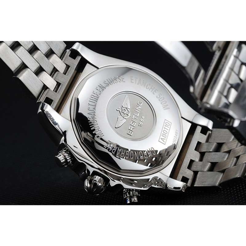 Swiss Breitling Certifie Stainless Steel Bezel Grey Dial 80287-5
