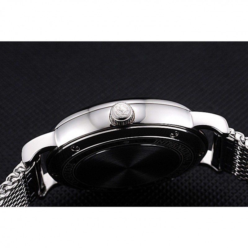 Swiss IWC Portofino Stainless Steel Case White Dial Steel Bracelet 622670-8