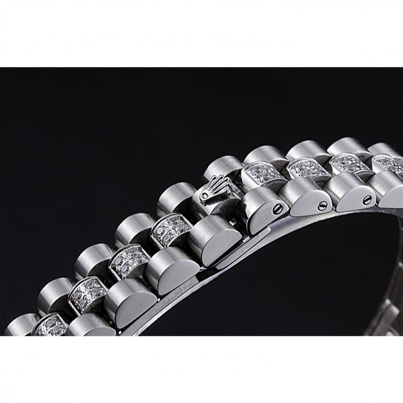 Swiss Rolex DateJust Diamond Dial Stainless Steel 622021-5