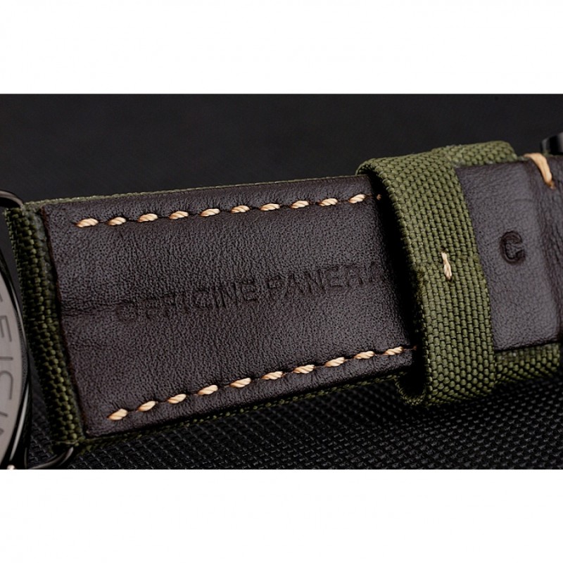 Panerai Radiomir California 3 Days Black Dial Green Bracelet 1454018-5