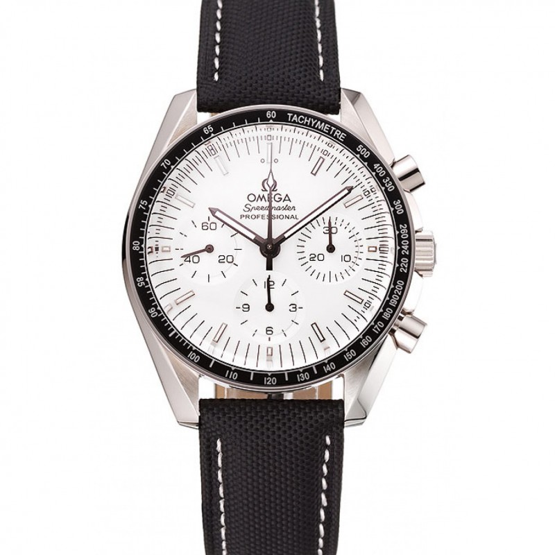 Swiss Omega Speedmaster Professional White Dial 1453934-0