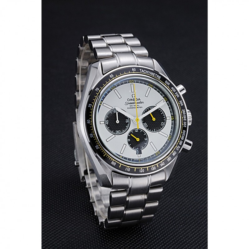 Omega Speedmaster White Dial Stainless Steel Strap 622050-2