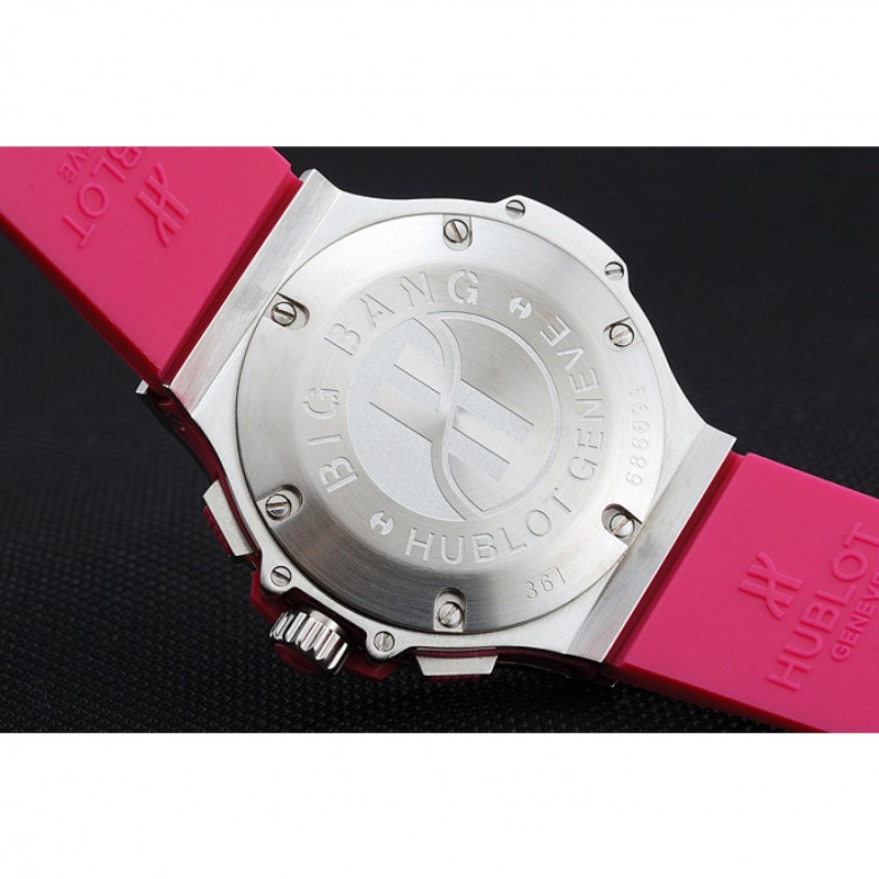 Hublot Big Bang Tutti Frutti Pink Strap White Dial-7