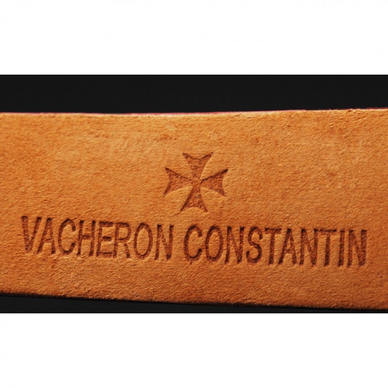 Vacheron Constantin Silver Dial Rose Gold Case Rich Maroon Bracelet-3