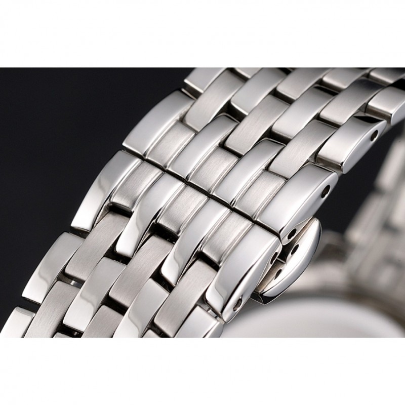 Best Replica Watches Omega DeVille Stainless Steel Bracelet Black Dial 621685-6
