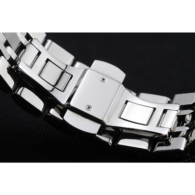 Piaget Altiplano White Dial Rose Gold Case Two Tone Stainless Steel Bracelet 1454231-6