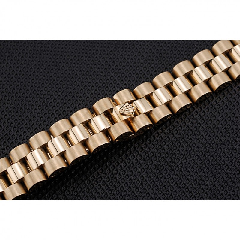 Rolex Polished and Brushed Gold Bracelet 622491-4