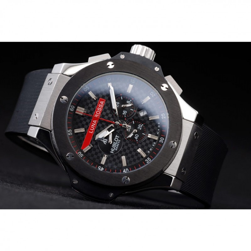 Hublot Limited Edition Luna Rosa Black Dial Watch-3