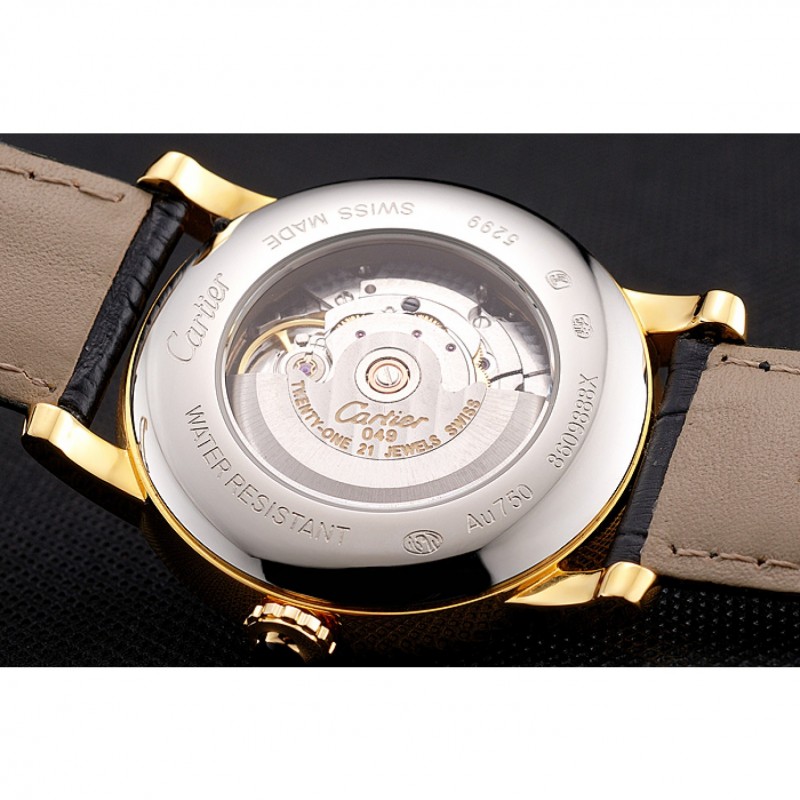 Swiss Cartier Ballon Bleu GMT Silver Dial Rose Gold Case And Bracelet-8