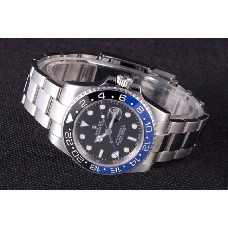 High Quality Replica Watches Rolex GMT-Master II Oyster Collection Brushed Stainless Steel Band 621492-3