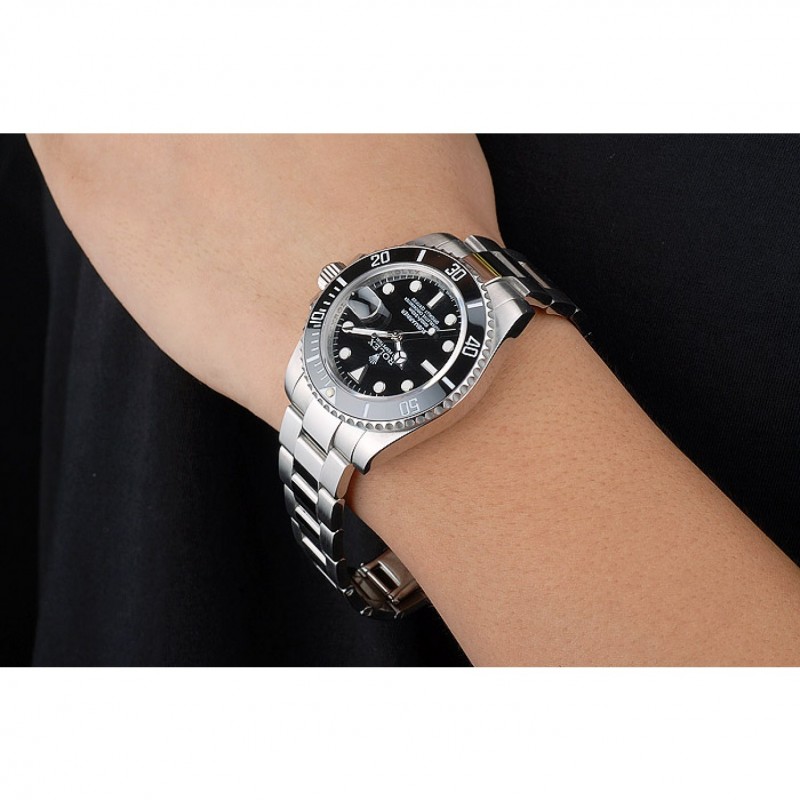 Rolex Submariner Black Ceramic Bezel Black Dial 98235-8