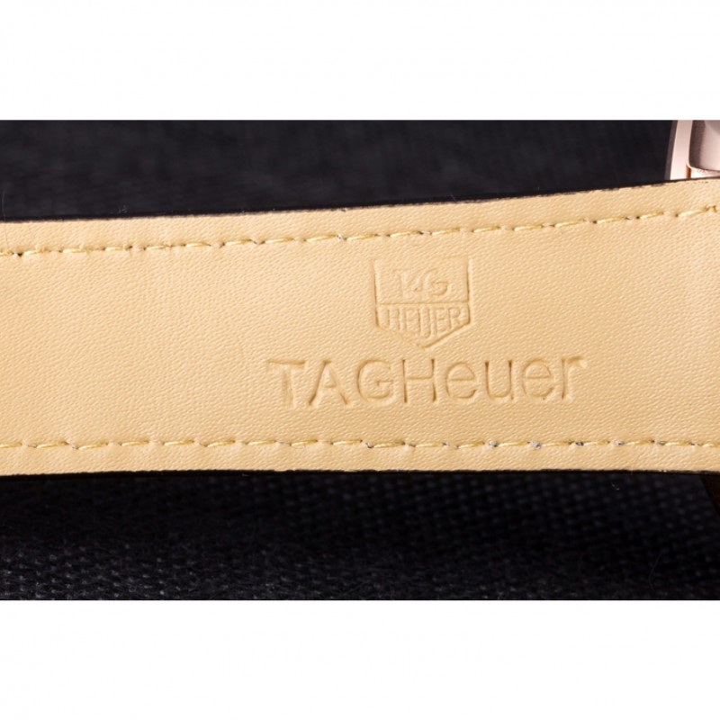 Tag Heuer Carrera Pendulum Black Leather Strap 7919-7