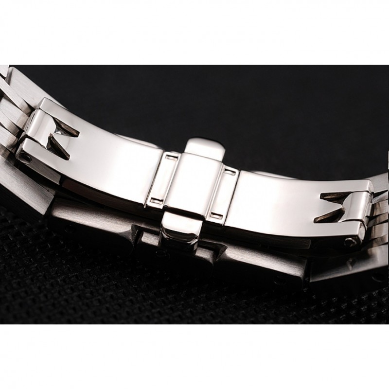 Omega De Ville Ladies White Dial Rose Gold Case Two Tone Bracelet 1453782-6