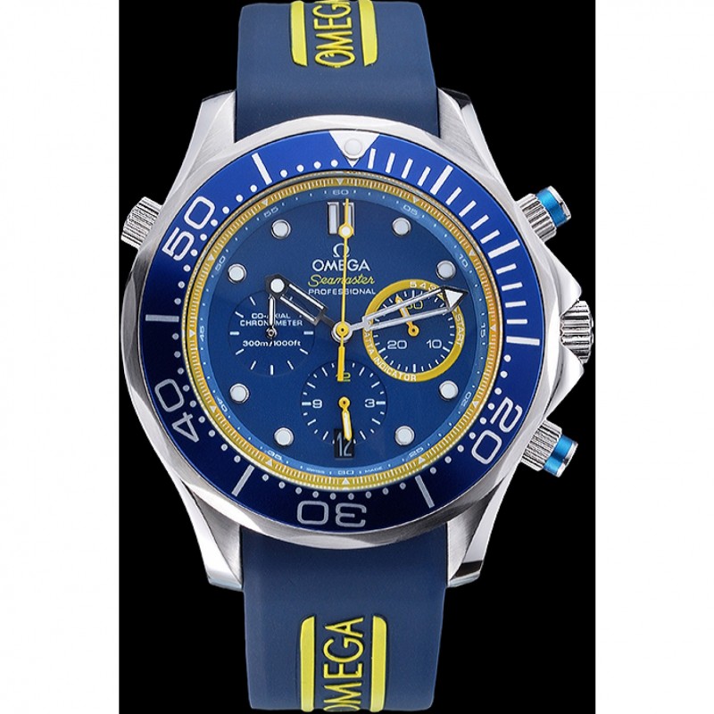 Omega Seamaster Professional Emirates Team 2013 Blue 622044-1