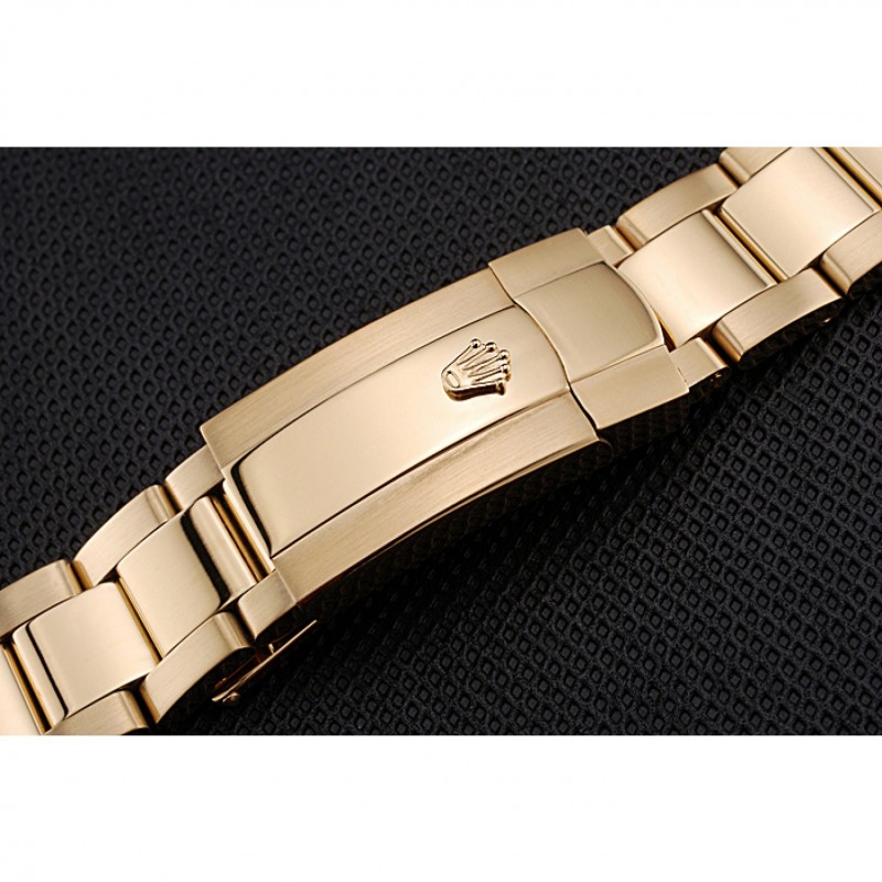 Rolex Polished and Brushed Gold Bracelet 622495-4