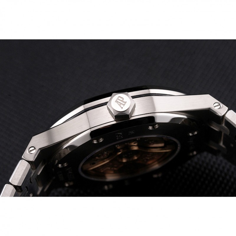 Swiss Audemars Piguet Royal Oak Blue Dial Stainless Steel Case And Bracelet-7