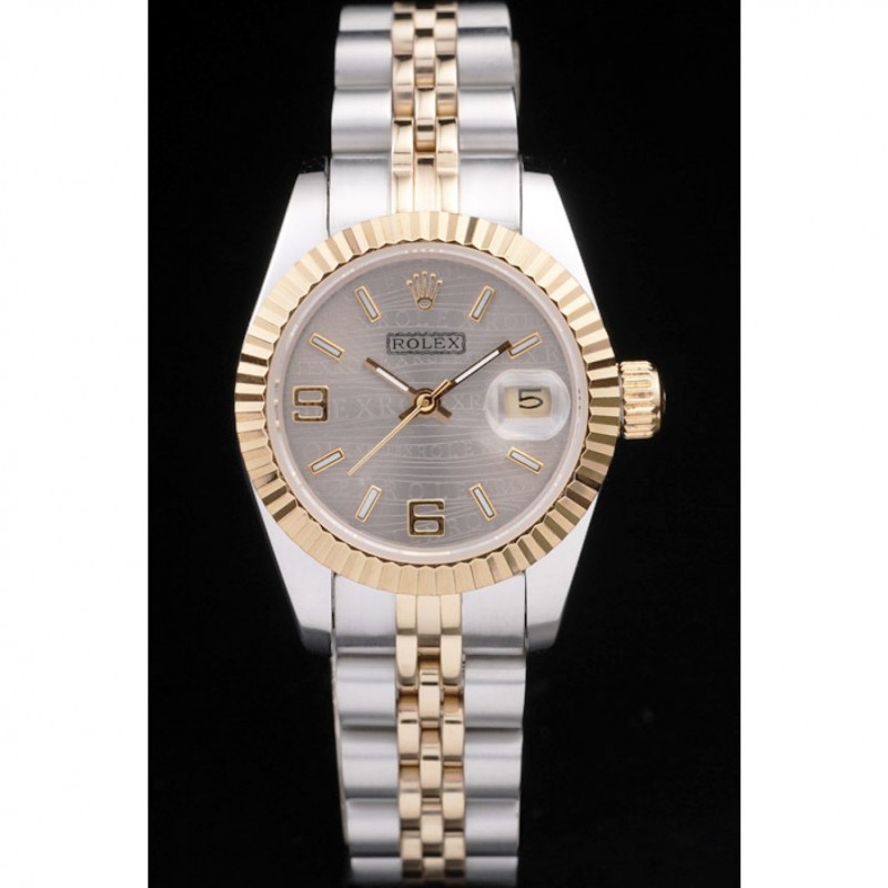 AAA Rolex Datejust Two Tone Stainless Steel Yellow Gold Plated 98078-1