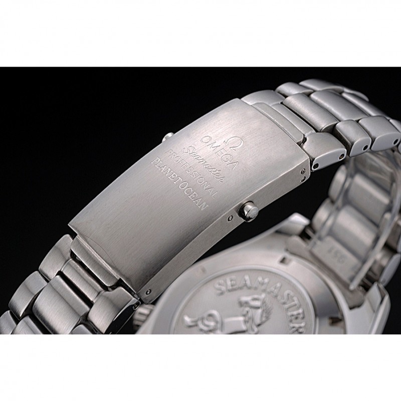 AAA Omega Seamaster Planet Ocean Blue Dial Stainless Steel Bracelet 622537-5