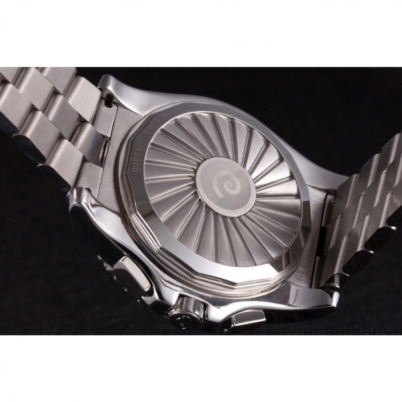 Breitling Certifie Yellow Dial Stainless Steel Strap Rose Gold Bezel-8