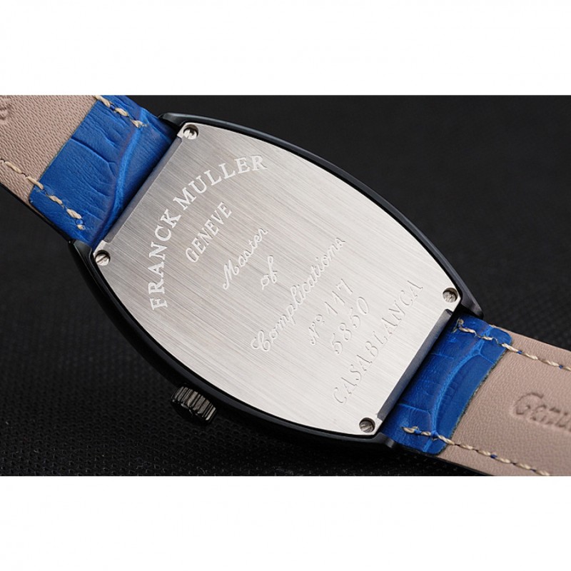 Franck Muller Casablanca Blue Croco Leather Band 621643-7