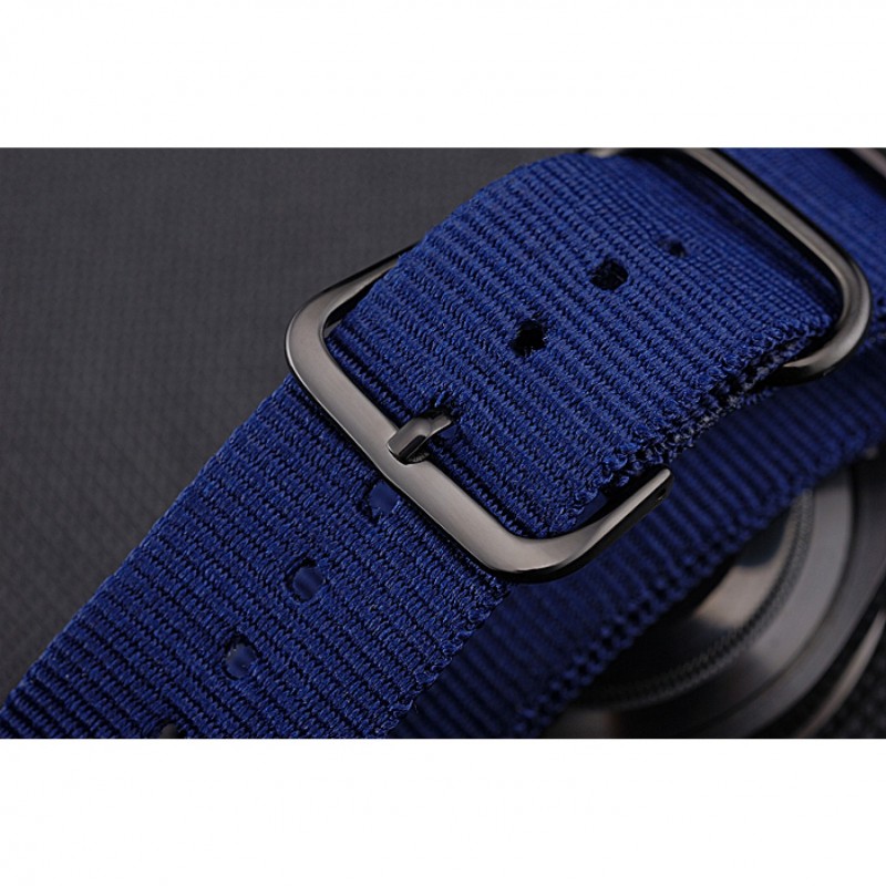 Rolex Stealth Submariner Blue Nylon Strap 622008-5