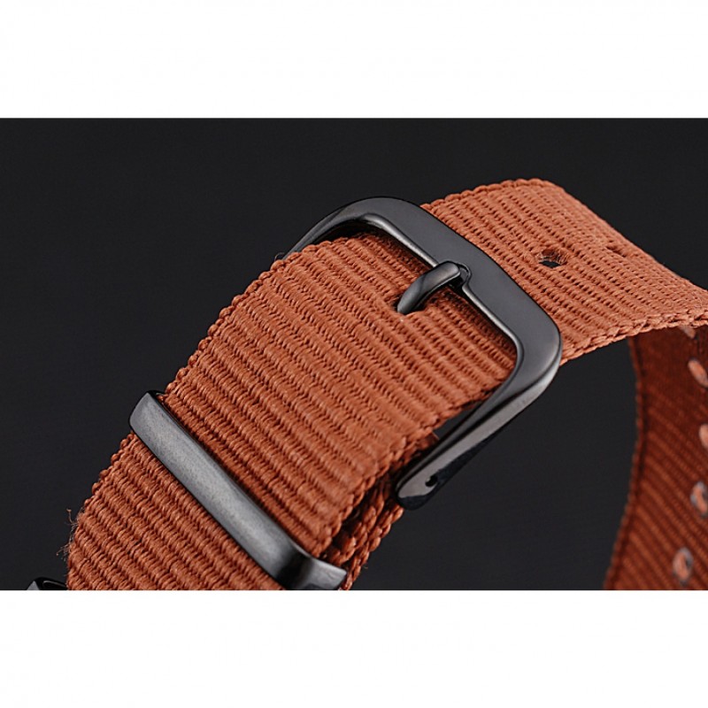 Luxury Rolex Submariner STEALTH MK III Brown Fabric Band rl425 621387-5