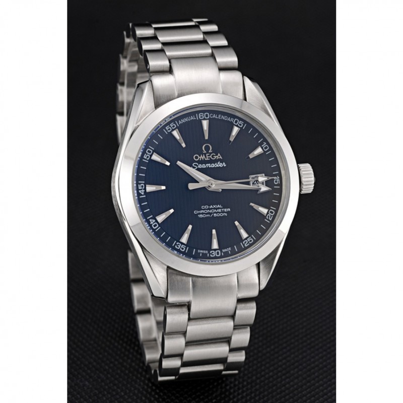 Omega Seamaster Black Dial Stainless Steel Band 622165-2