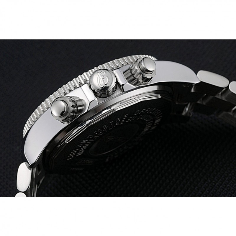 High Quality Replica Watches Breitling Superocean Chronograph II Black Dial Stainless Steel Bracelet 622428-8