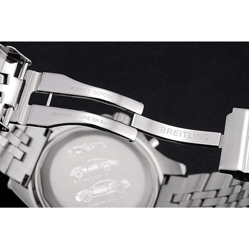 Breitling Bentley Mulliner Tourbillon Black Dial Stainless Steel Case And Bracelet 622731-6