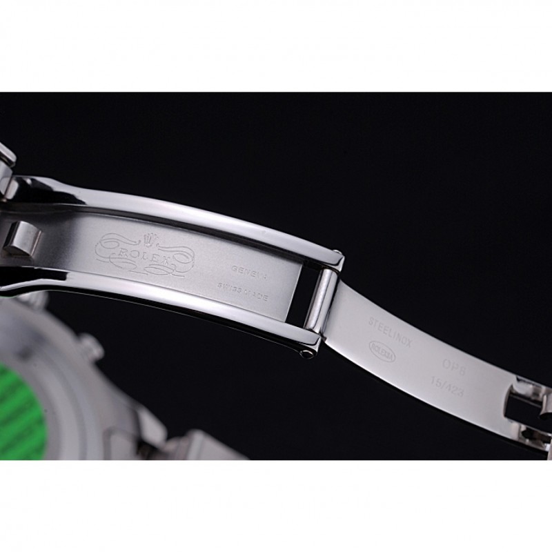 High Quality Rolex Yacht - Master II Black Dial Stainless Steel Bracelet 622541-5