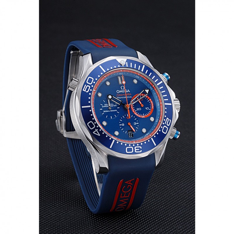 Omega Seamaster Professional Emirates Team 2013 Blue 622047-2