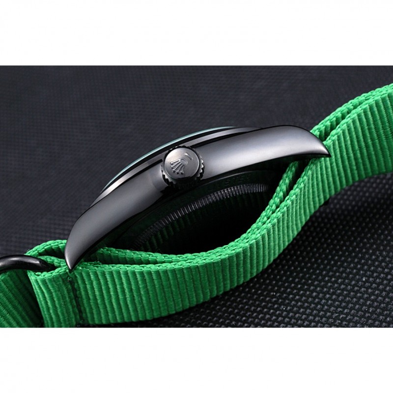 High End Rolex Milgauss Bamford Green Nylon Strap 622004-7