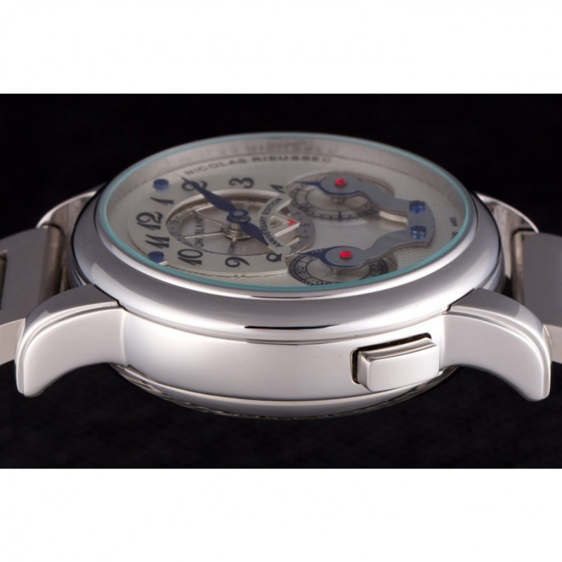SS Replica Watches Montblanc Nicolas Rieussec Anniversary Edition Stainless Steel Bracelet 621629-6