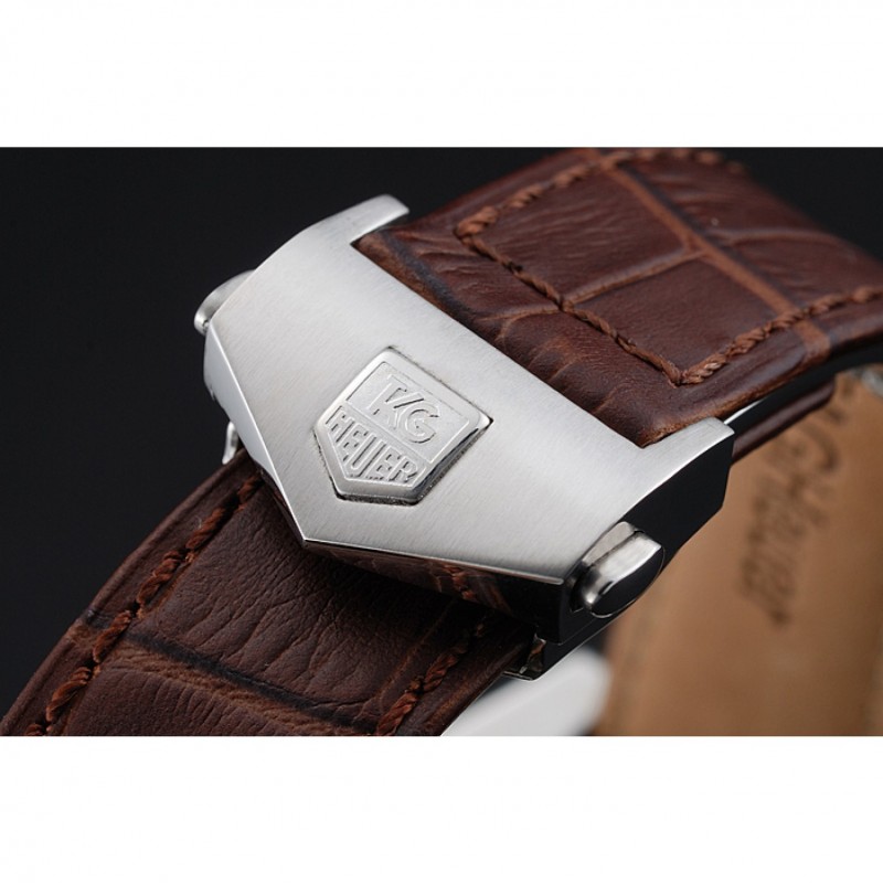 Tag Heuer Carrera Calibre 1887 Chronograph Brown Strap 622071-7