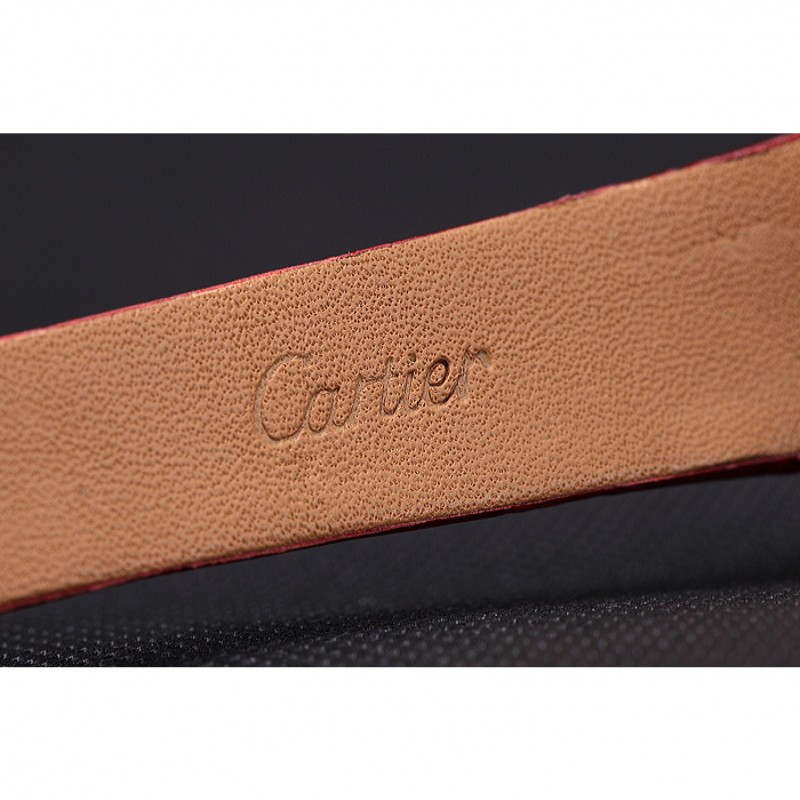 Cartier Santos 100 Polished Rose Gold Bezel 621919-8
