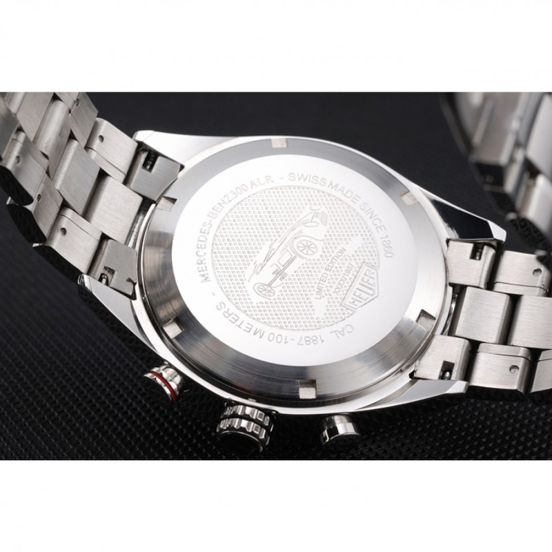 Carrera Black Dial Calibre 16 Link Tag Heuer Watch-tag140-6