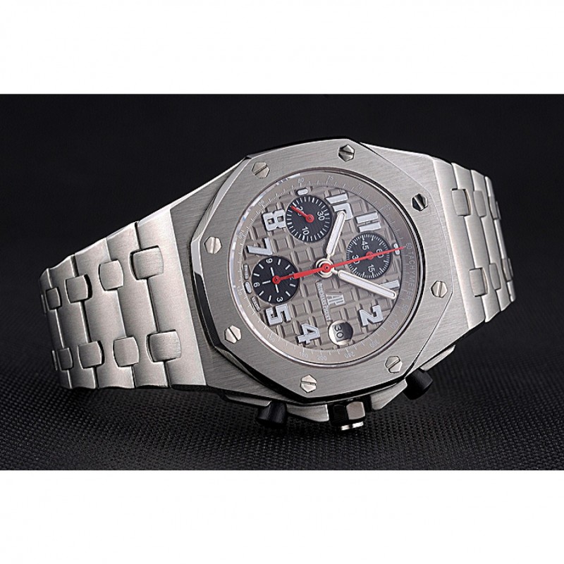 SS Swiss Audemars Piguet Royal Oak Offshore Grey Dial Stainless Steel Case And Bracelet 622870-3