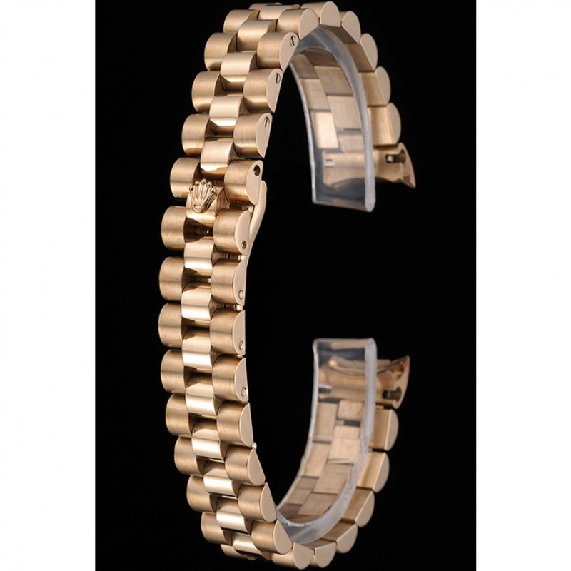 Rolex Polished and Brushed Gold Bracelet 622491-1