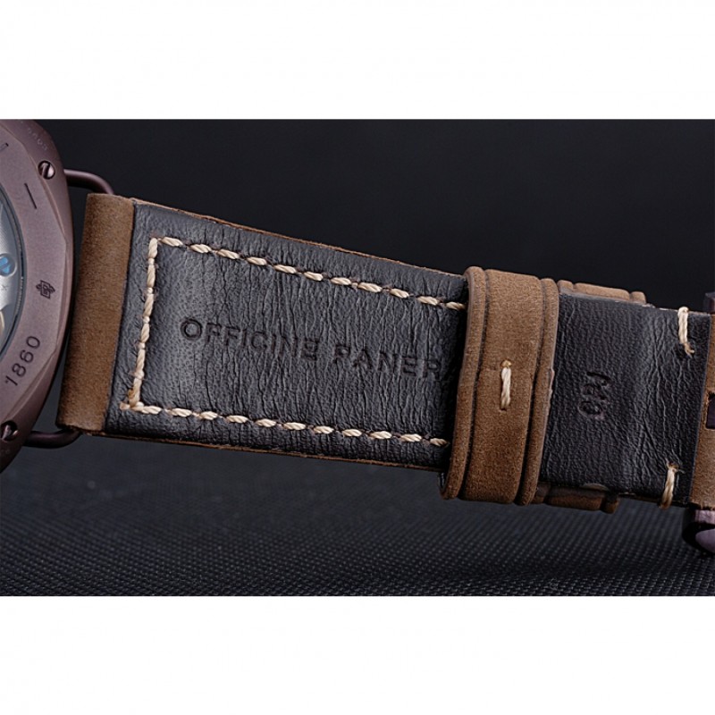 Panerai Luminor Marina Militare Purple Stainless Steel Bezel Khaki Bracelet 622320-7