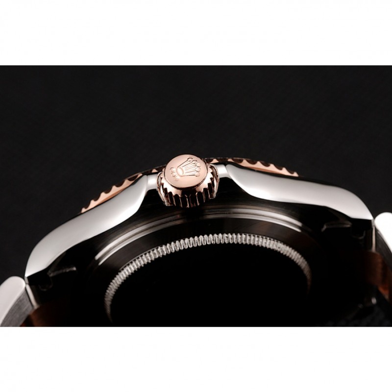 Rolex Yacht Master Rose Gold Dial Two Tone Stainless Steel Bracelet 1453864-7