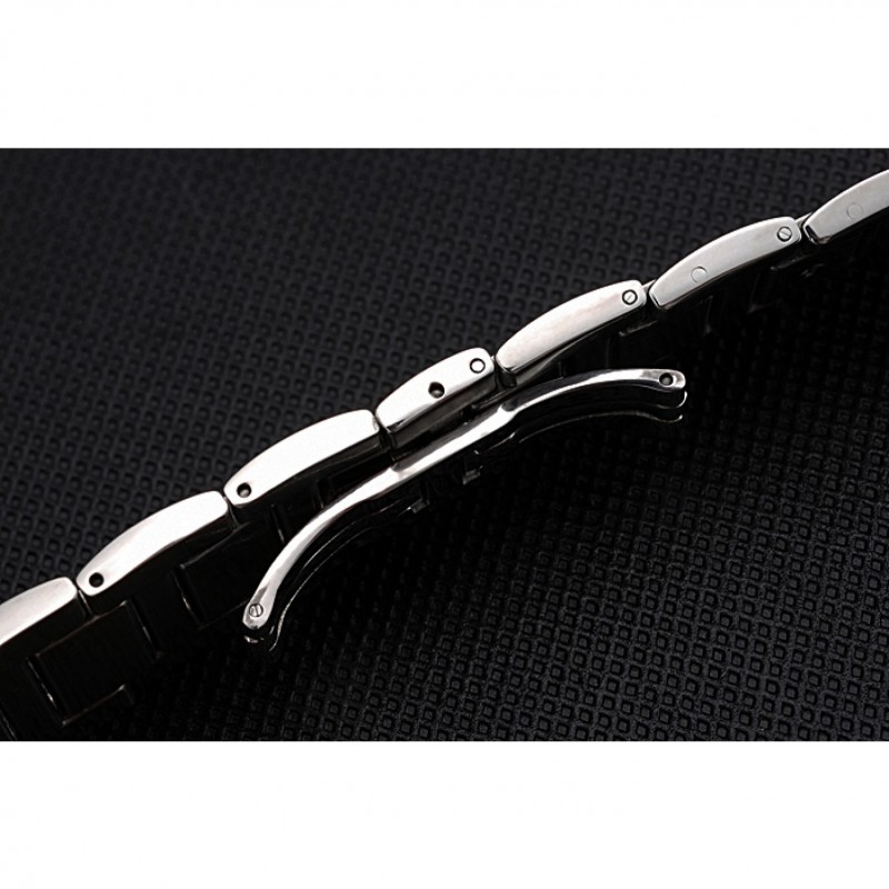 Cartier Brushed Stainless Steel Link Bracelet 622605-6
