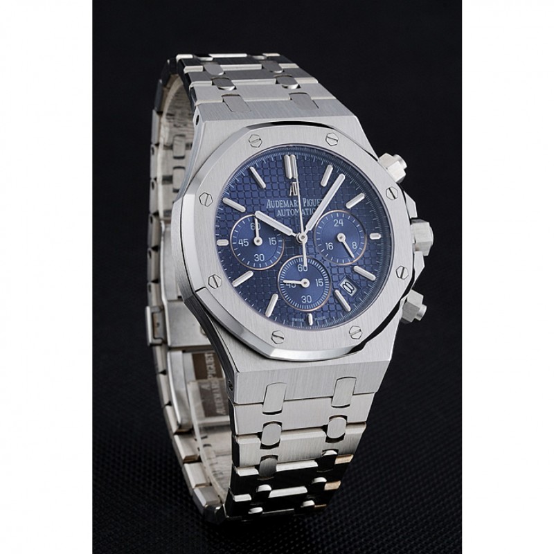 Audemars Piguet Royal Oak Chronograph Blue Dial Stainless Steel Bracelet 1454028-2