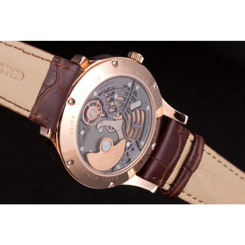 High Quality Replica Watches Chopard Skeletek Rose Gold Watch cp90 621369-8