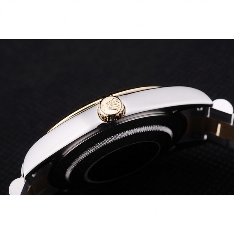 Best Replica Watches Rolex Datejust Grey Dial Gold Ribbed Bezel 7479-8