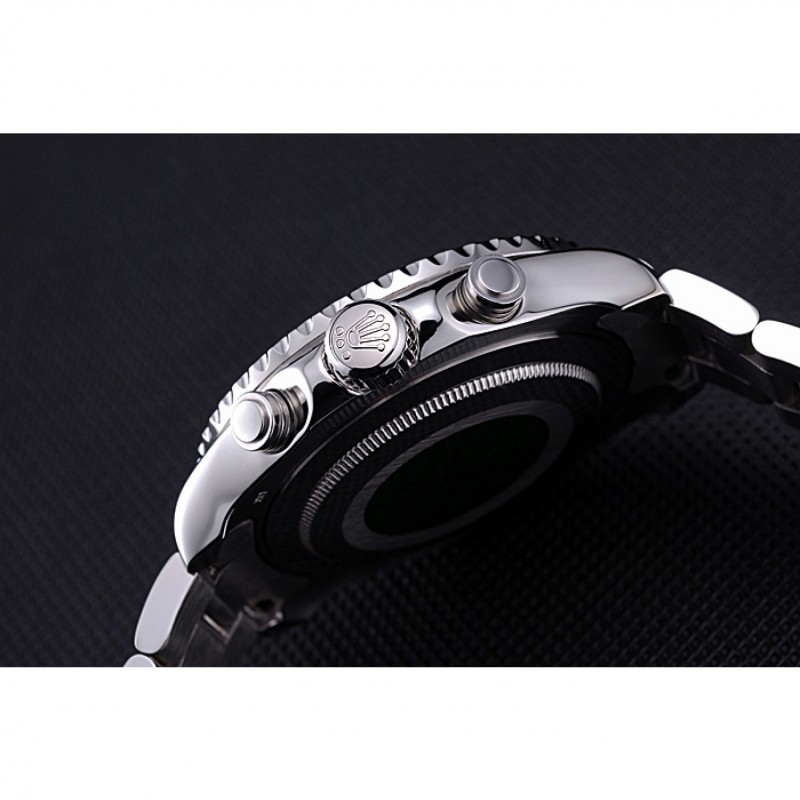 High Quality Rolex Yacht - Master II Black Dial Stainless Steel Bracelet 622541-7