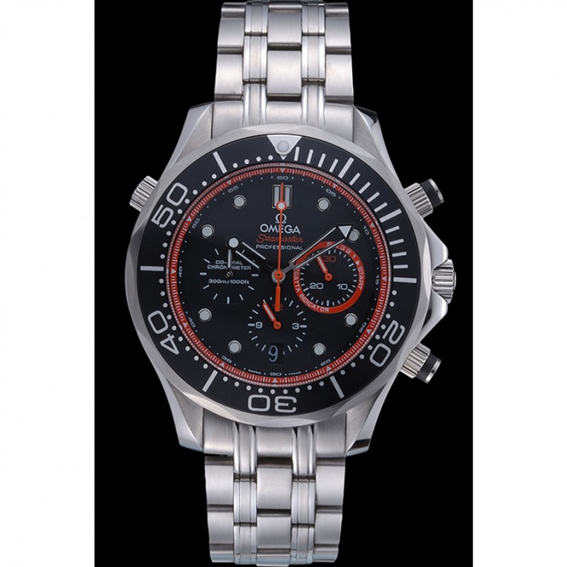 Omega Seamaster Professional Emirates Team 2013 Black 622058-1