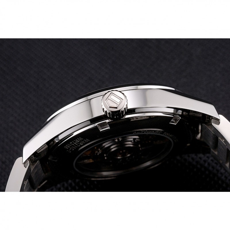 Swiss Tag Heuer Carrera Calibre 5 Silver Dial Stainless Steel Case And Bracelet-8
