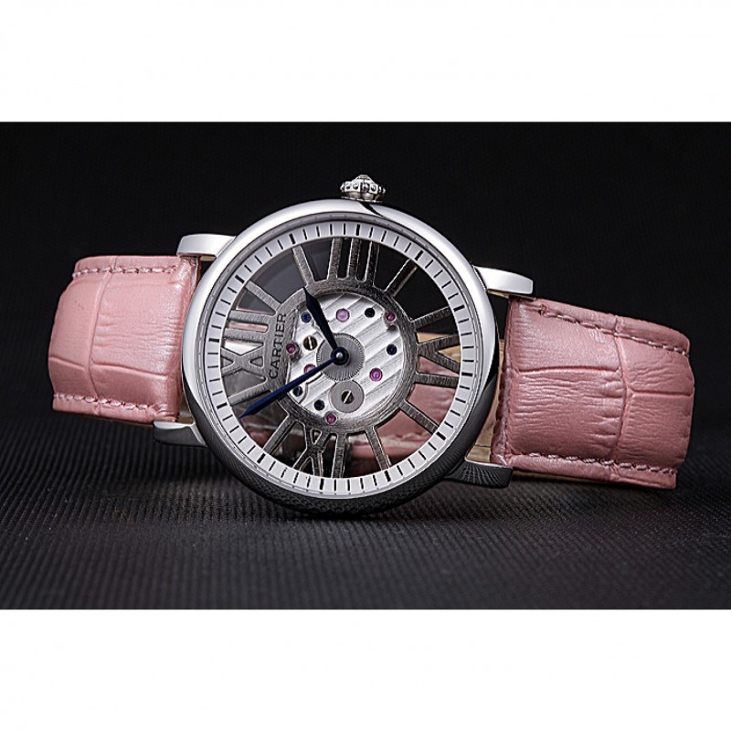 Cartier Rotonde Skeleton Flying Tourbillon Light Pink 621970-4