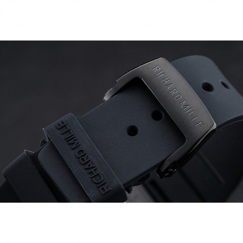 Richard Mille Tourbillion Rafael Nadal RM 27-01 Black Case Black Rubber Bracelet 1454253-5