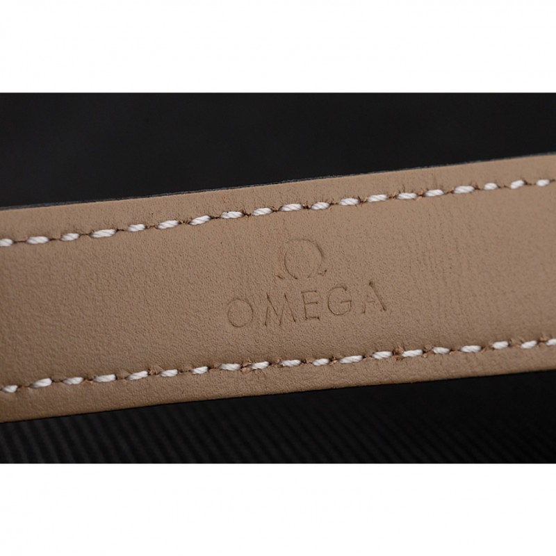 Swiss Omega Speedmaster Professional Black Dial Black Leather Bracelet 1453936-5